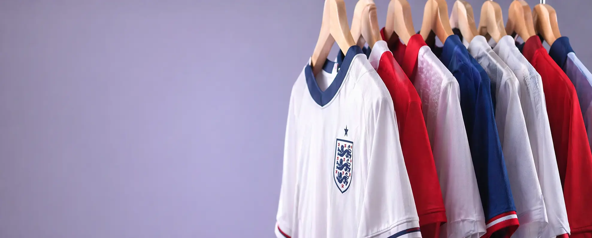 worldcup 2026 football shirts on hangers