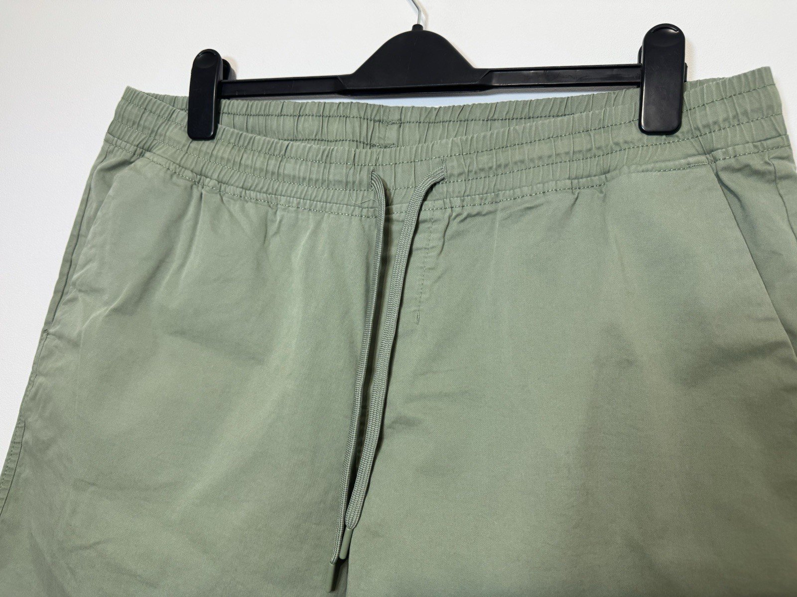 Copper & Oak Sage Green Chino Shorts W40