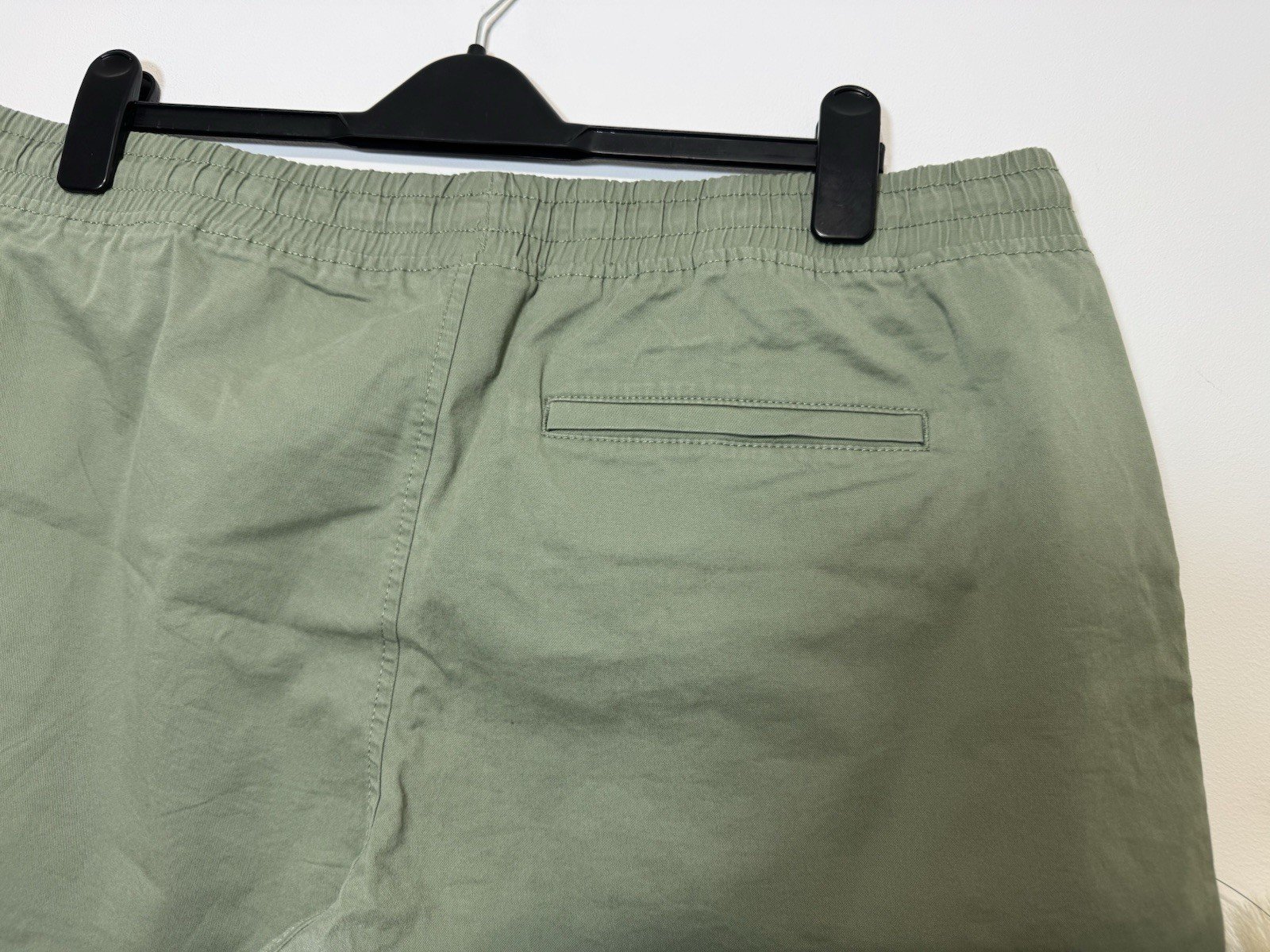 Copper & Oak Sage Green Chino Shorts W40