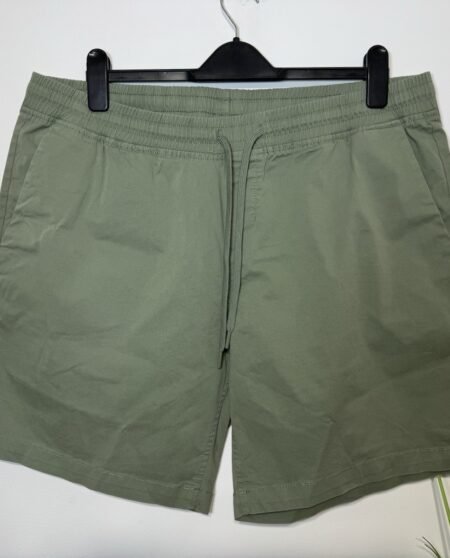 Copper & Oak Sage Green Chino Shorts W40