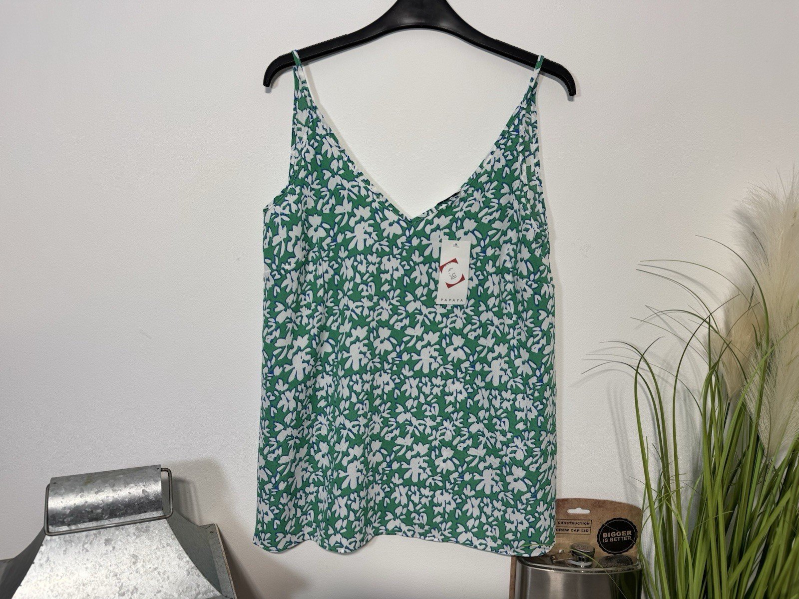 New Pack Of 2 Cami Tops Size 8