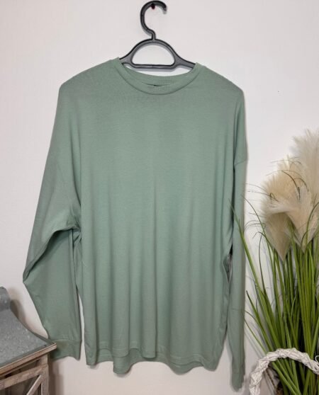 ASOS Mint Oversized Long Sleeve Top Size S