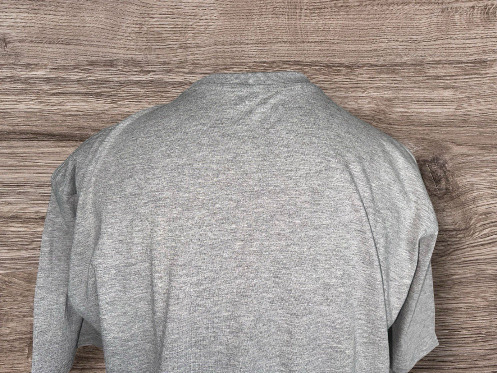 BNWT Primark Marl Grey Cotton Blend Crew Neck T-shirt Size L