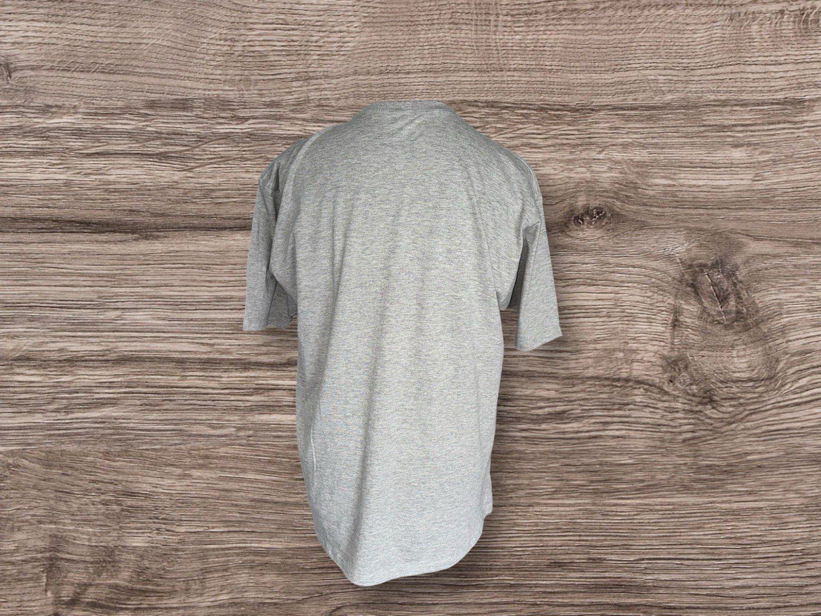 BNWT Primark Marl Grey Cotton Blend Crew Neck T-shirt Size L