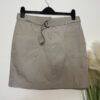 Dorothy Perkins Taupe Straight Fit Mini Skirt With Belt Pockets Size 10