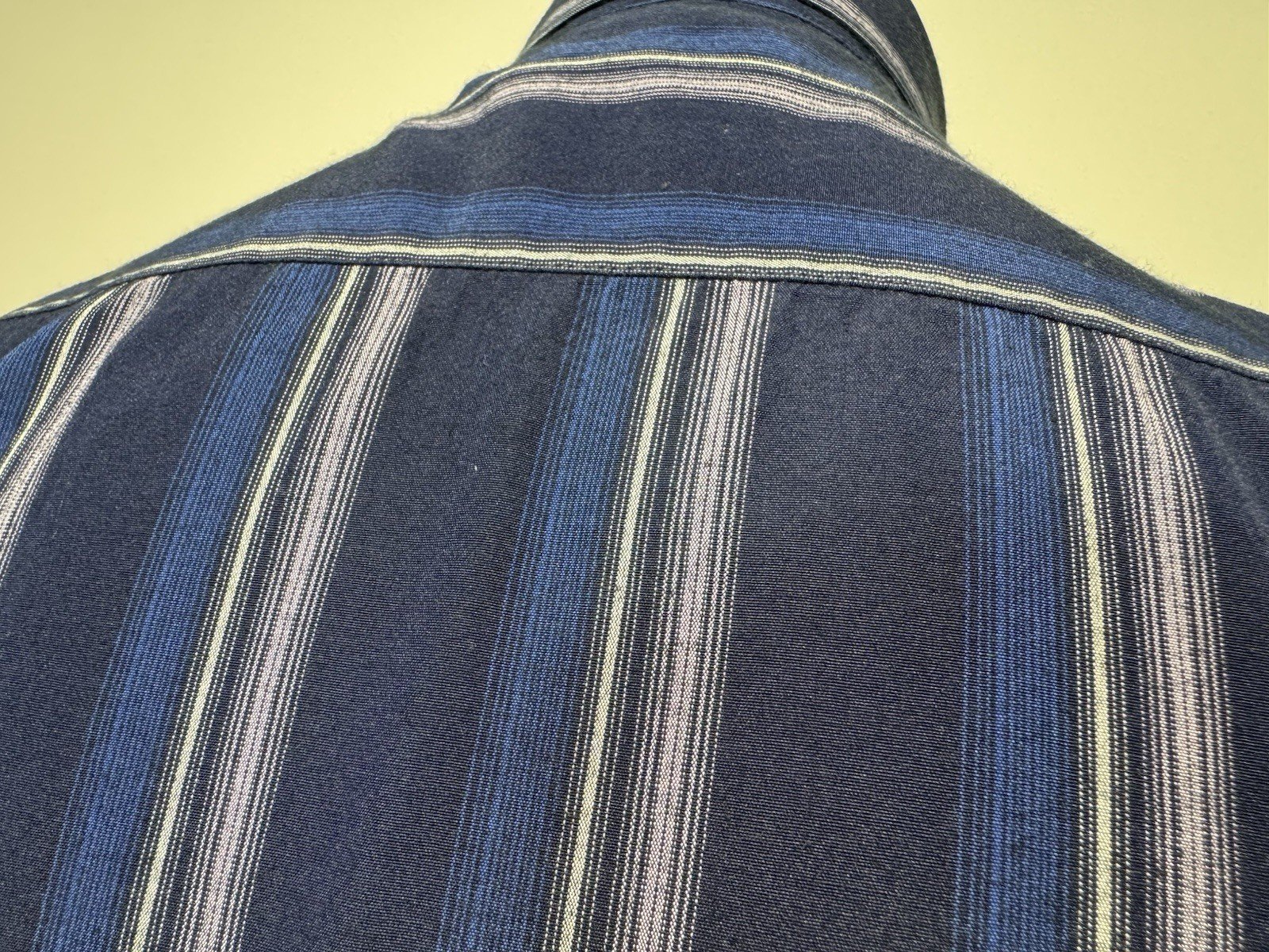 Duke Stripe Long Sleeve Shirt Size L