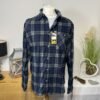 Groundwork Check Button Through Over Shirt Size 2XL
