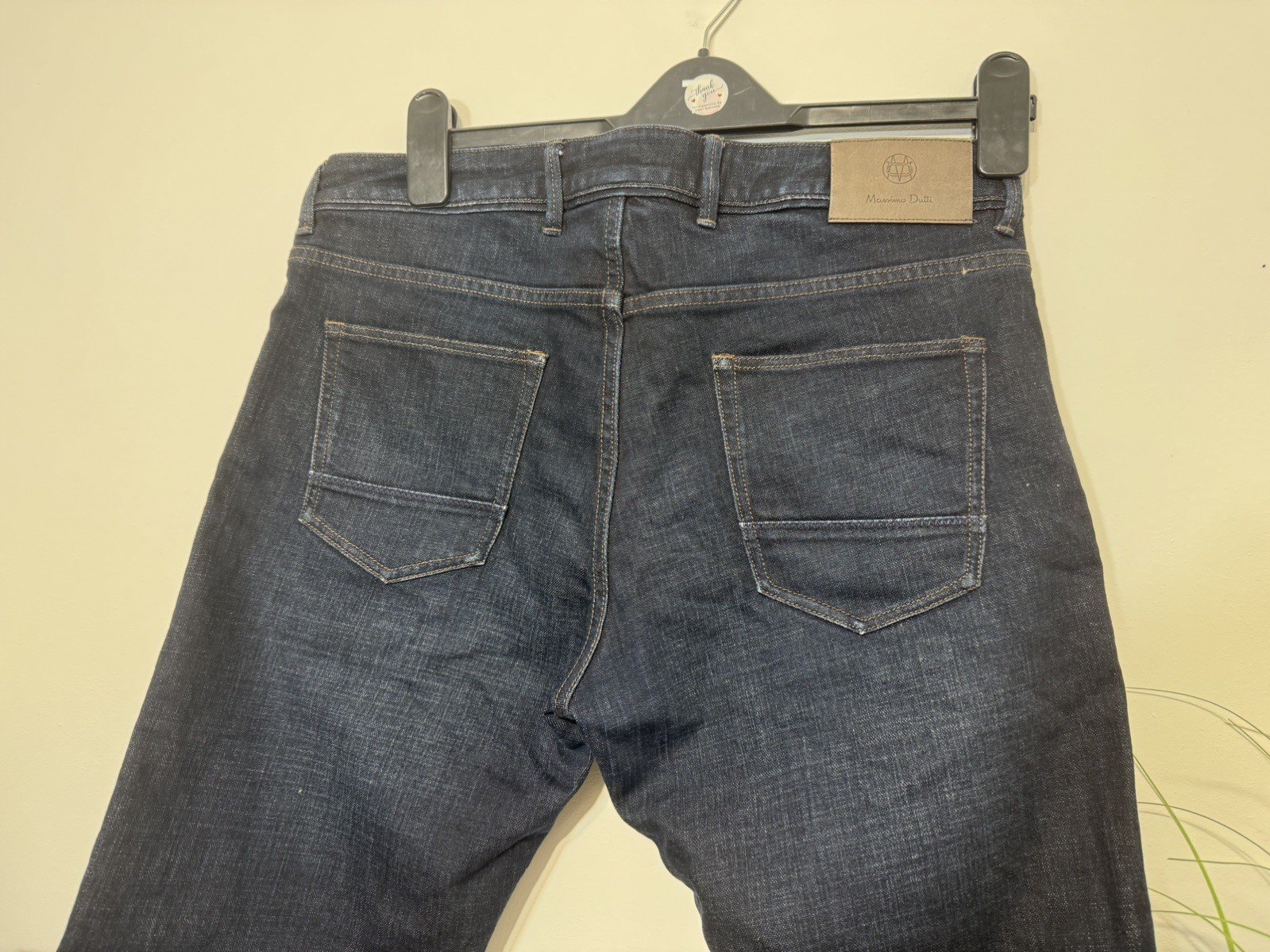 Massimo Dutti Deep Navy Slim Fit Jeans W31 L32