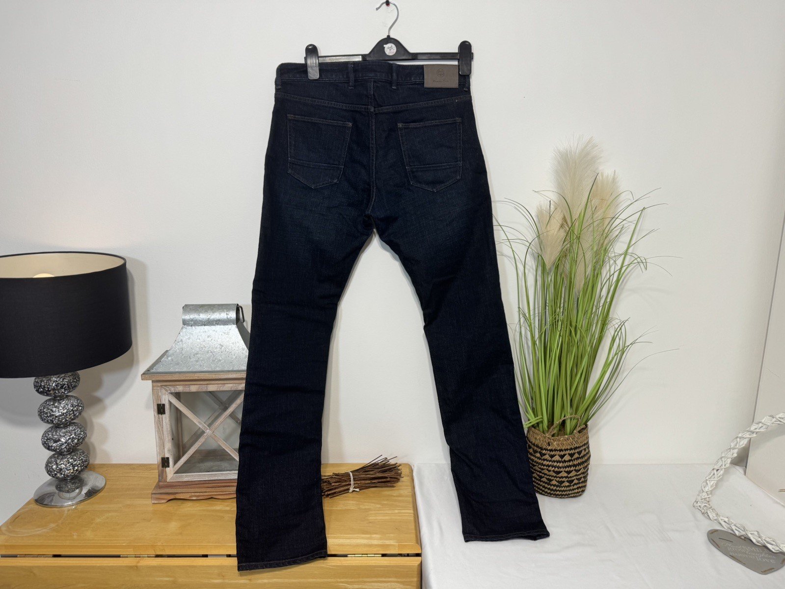 Massimo Dutti Deep Navy Slim Fit Jeans W31 L32