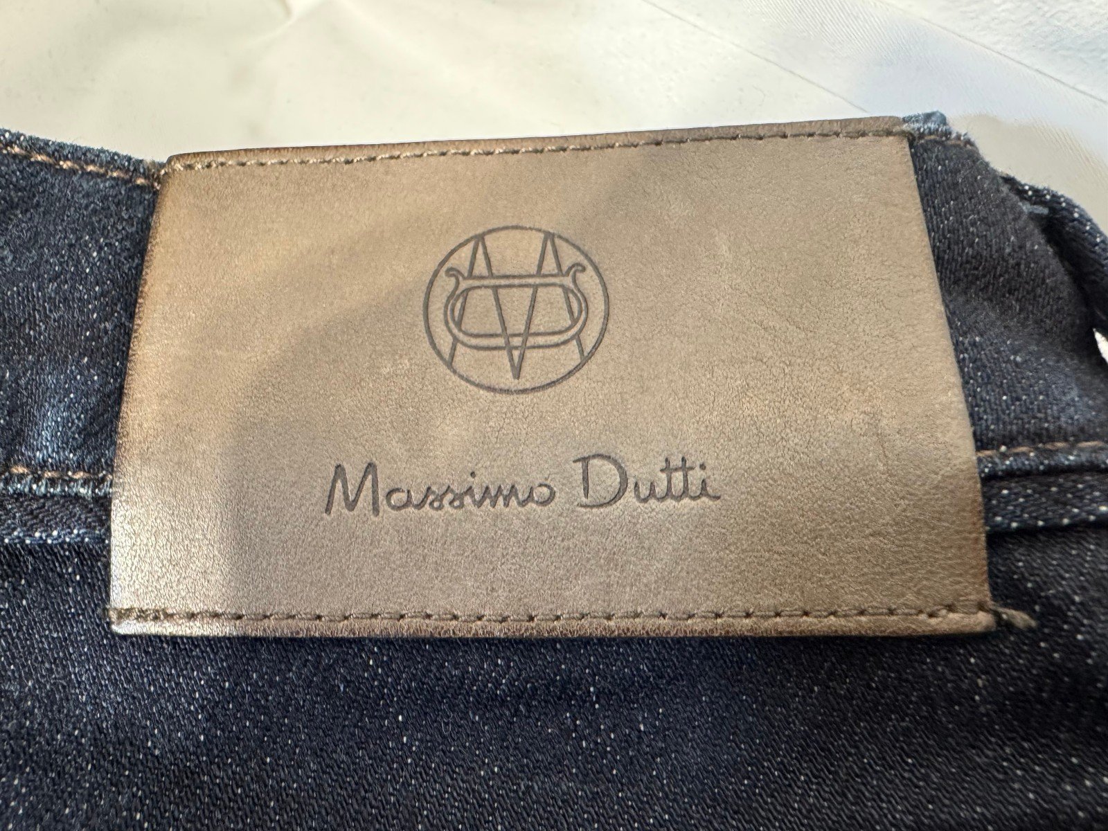 Massimo Dutti Deep Navy Slim Fit Jeans W31 L32