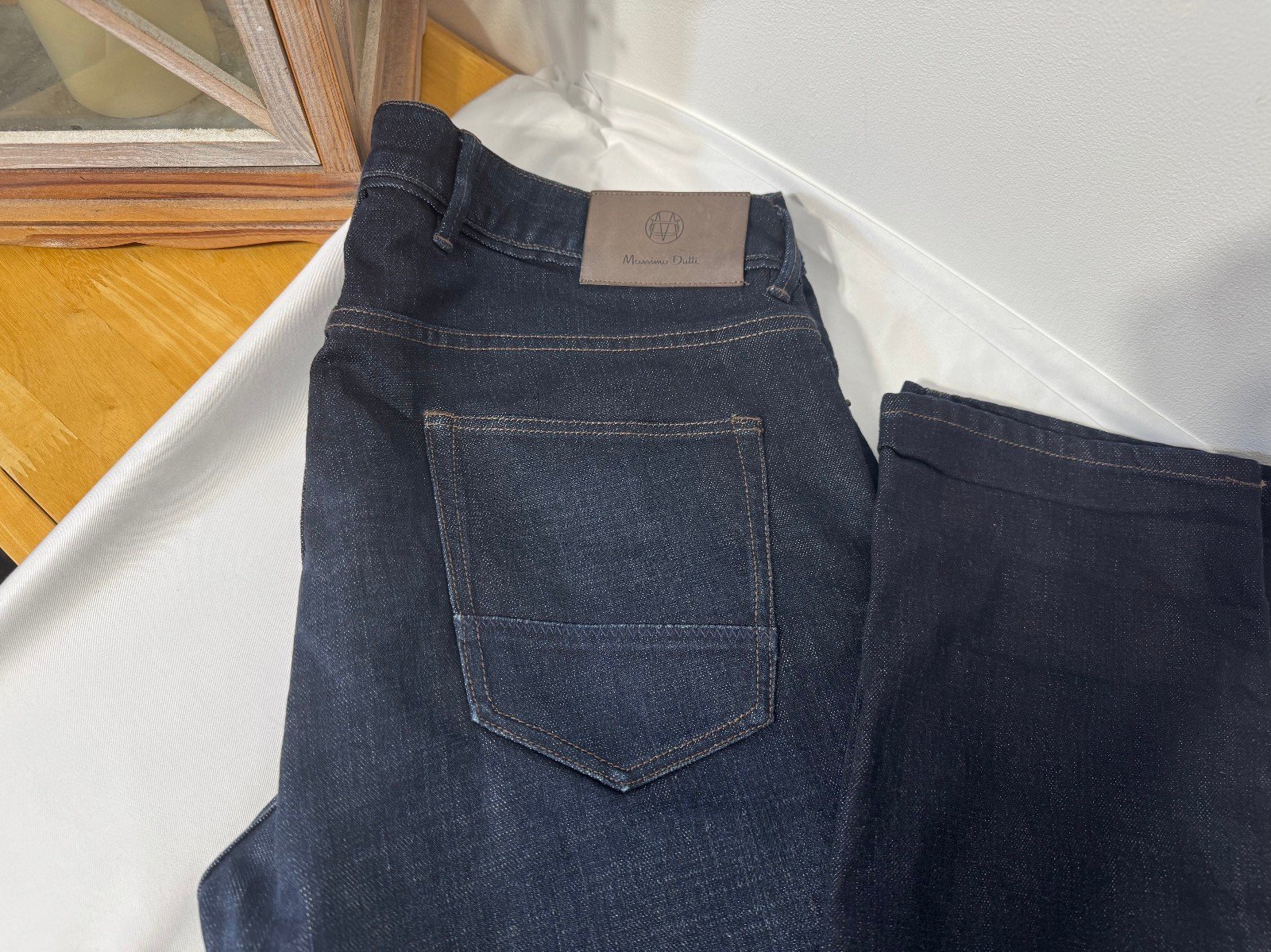 Massimo Dutti Deep Navy Slim Fit Jeans W31 L32