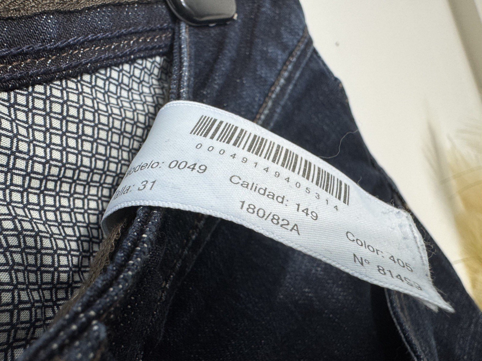 Massimo Dutti Deep Navy Slim Fit Jeans W31 L32