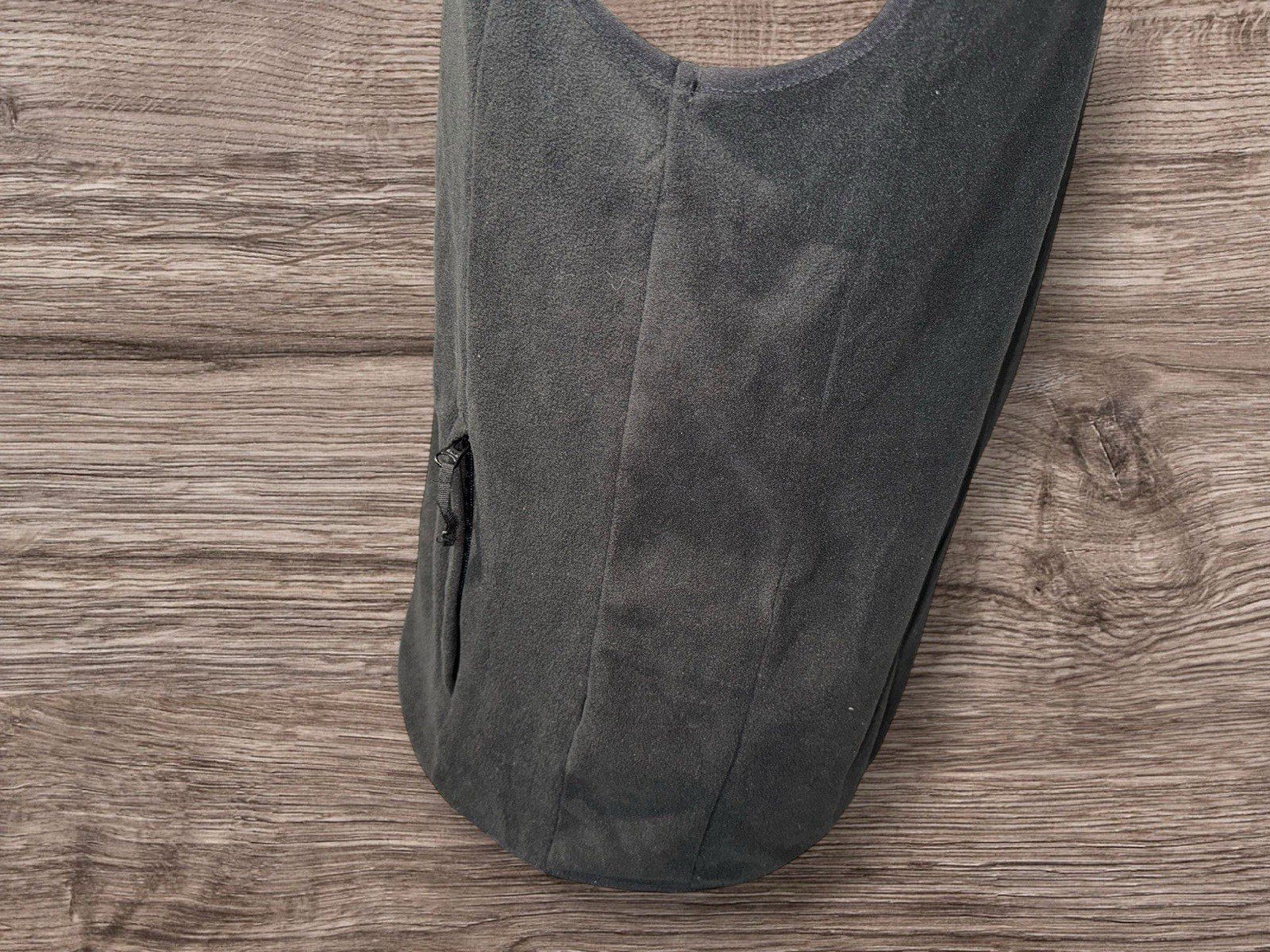 Mountain Warehouse Black Fleece Gilet Stand Up Collar Zip Pockets M