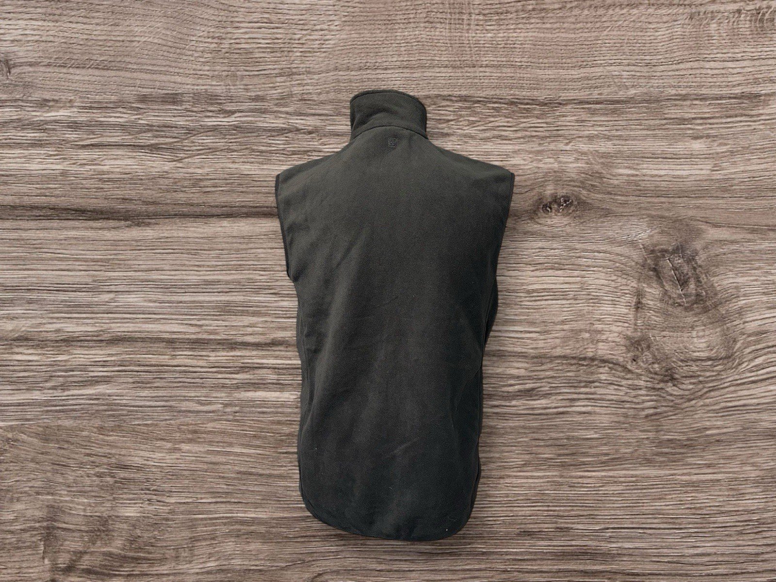 Mountain Warehouse Black Fleece Gilet Stand Up Collar Zip Pockets M