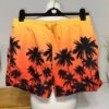 PRIMARK OMBRE HAWAIIN MESH LINED SWIM SHORTS SIZE M