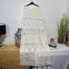 Papaya Beautiful Ivory Crochet Maxi Dress Size 20