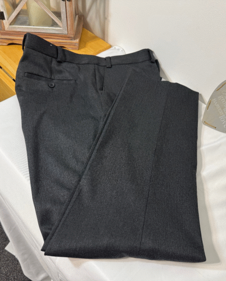 Tu Man Grey Woven Dress Trousers W38 L31