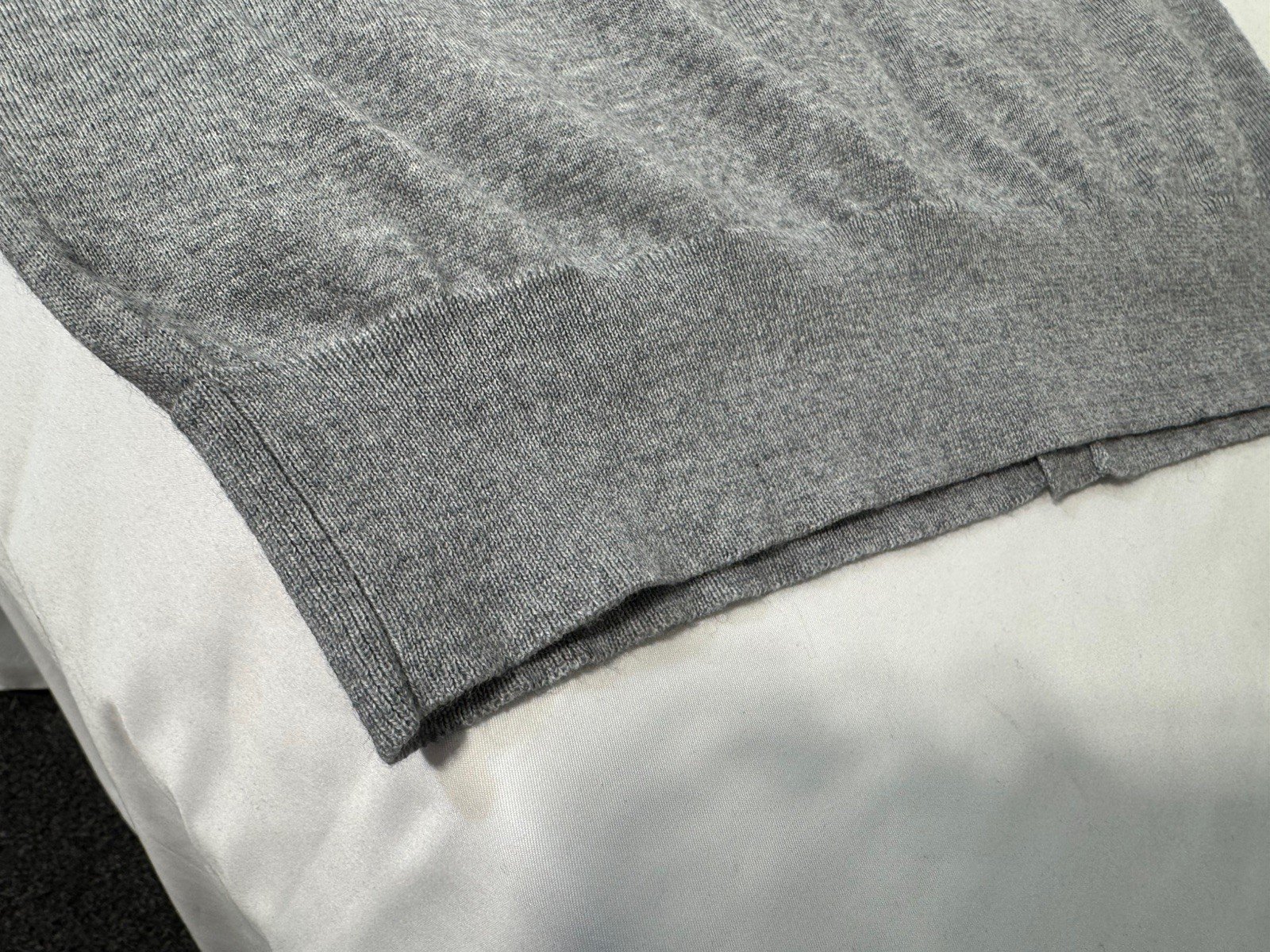 William Hunt Saville Row Luxury Italian Yarn Wool Blend Fine Knit Waistcoat M