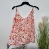Apricot Floral Cami Top Size 10