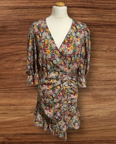 Boohoo Short  Floral Dress Size 12 Stunning Summer Dress