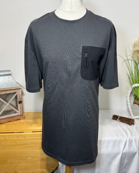 Charcoal Crew Neck T-shirt Size 2XL