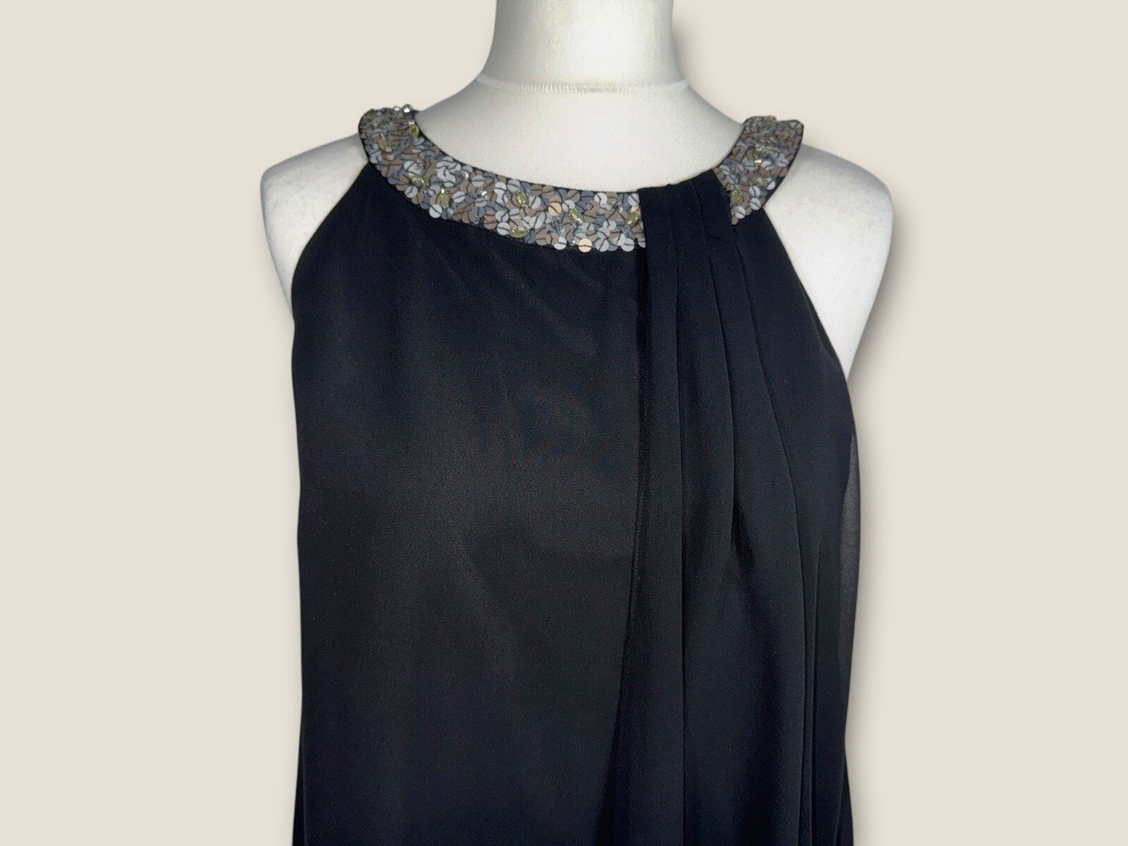 Coast Lined Overlay Dress Size 12