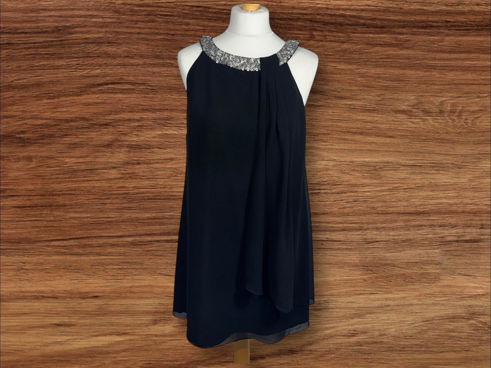 Coast Lined Overlay Dress Size 12