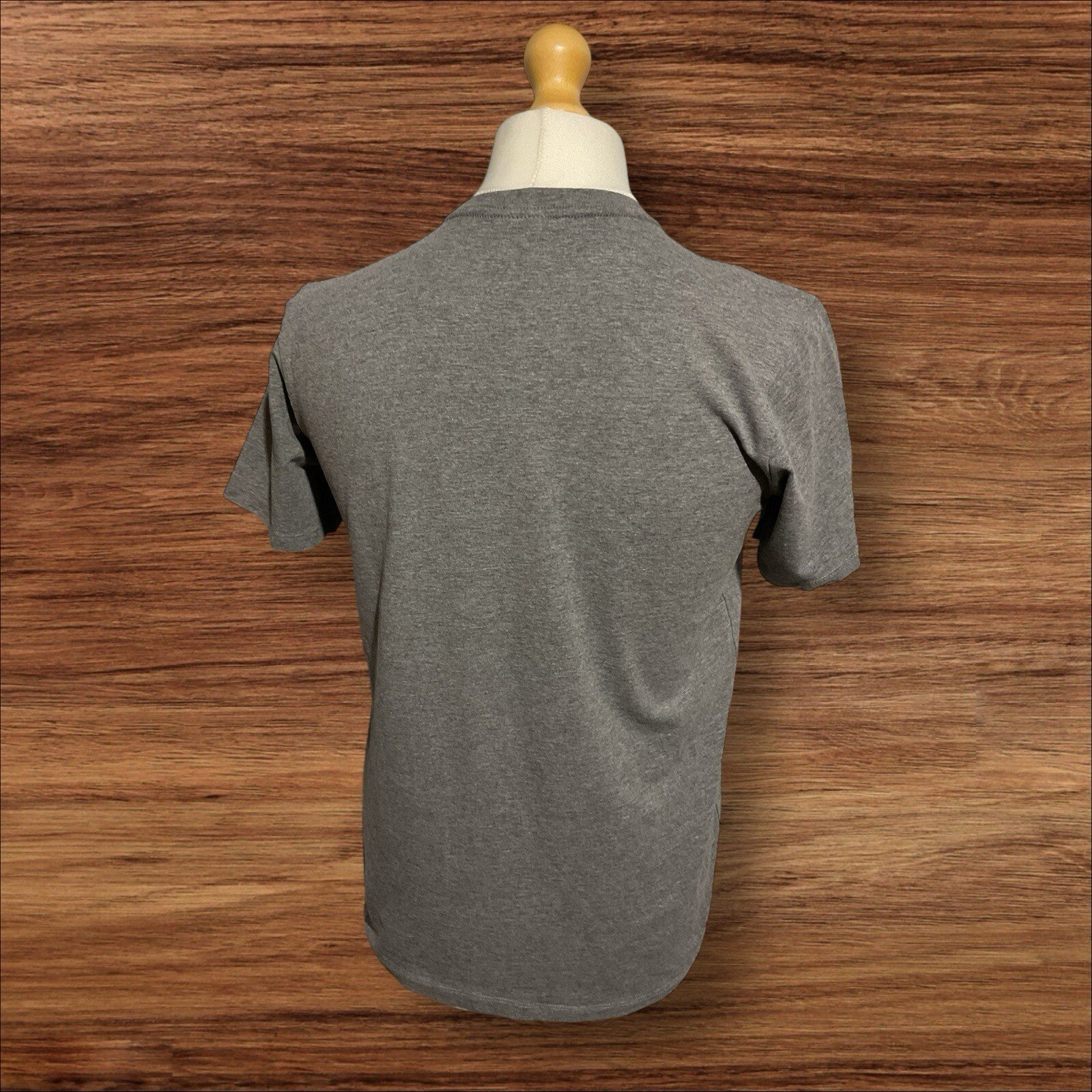 Everlast Marl Grey T Shirt Crew Neck Short Sleeve Chest Motif Size M