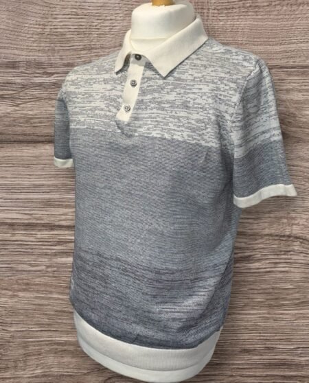 George 100% Cotton Short Sleeve Tight Knit Polo T Shirt Size L
