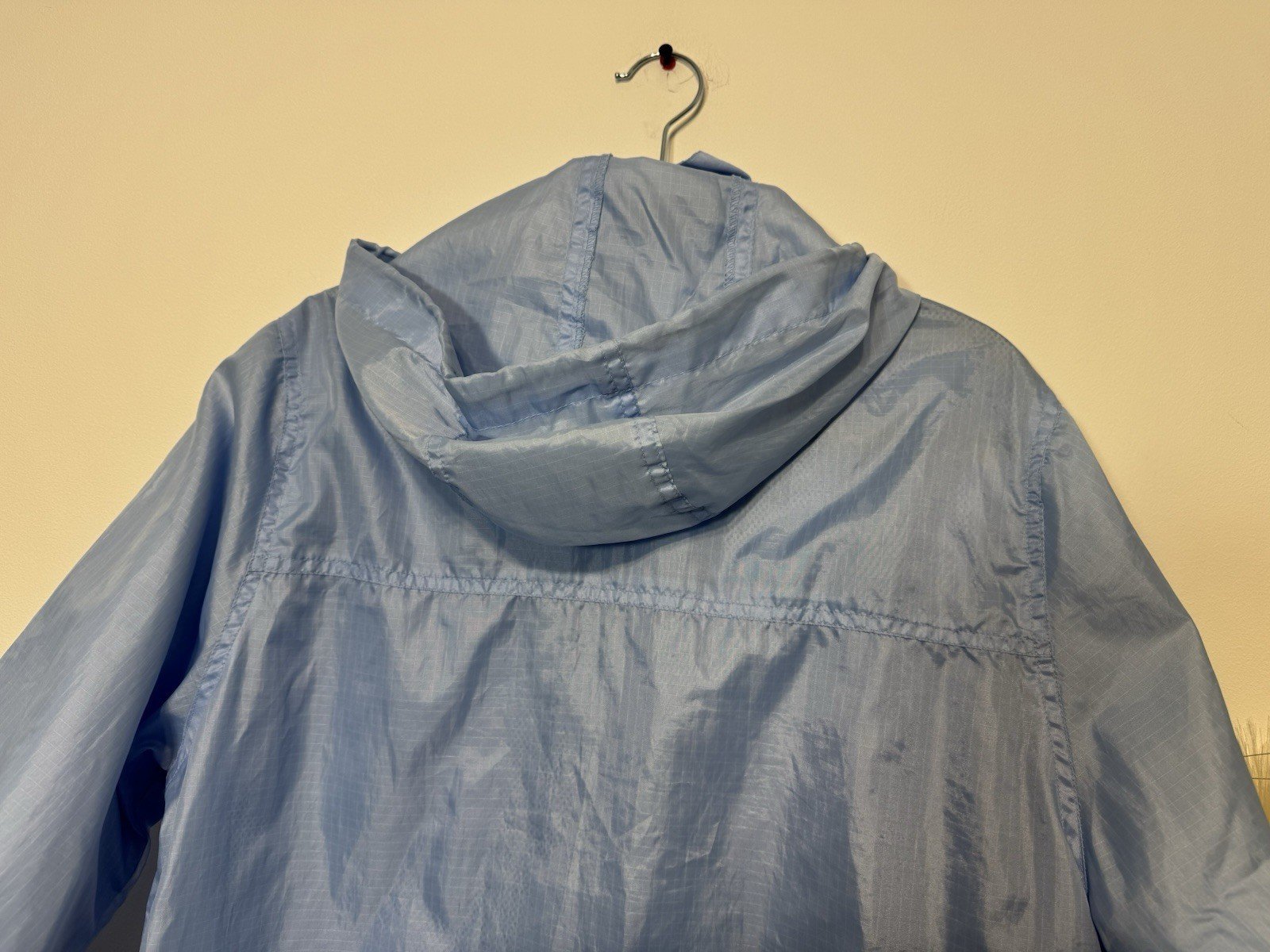 Ice blue showerproof Hooded Coat Size S