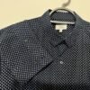 Next Paisley Hidden Button Down Collar Slim Fit Short Size L