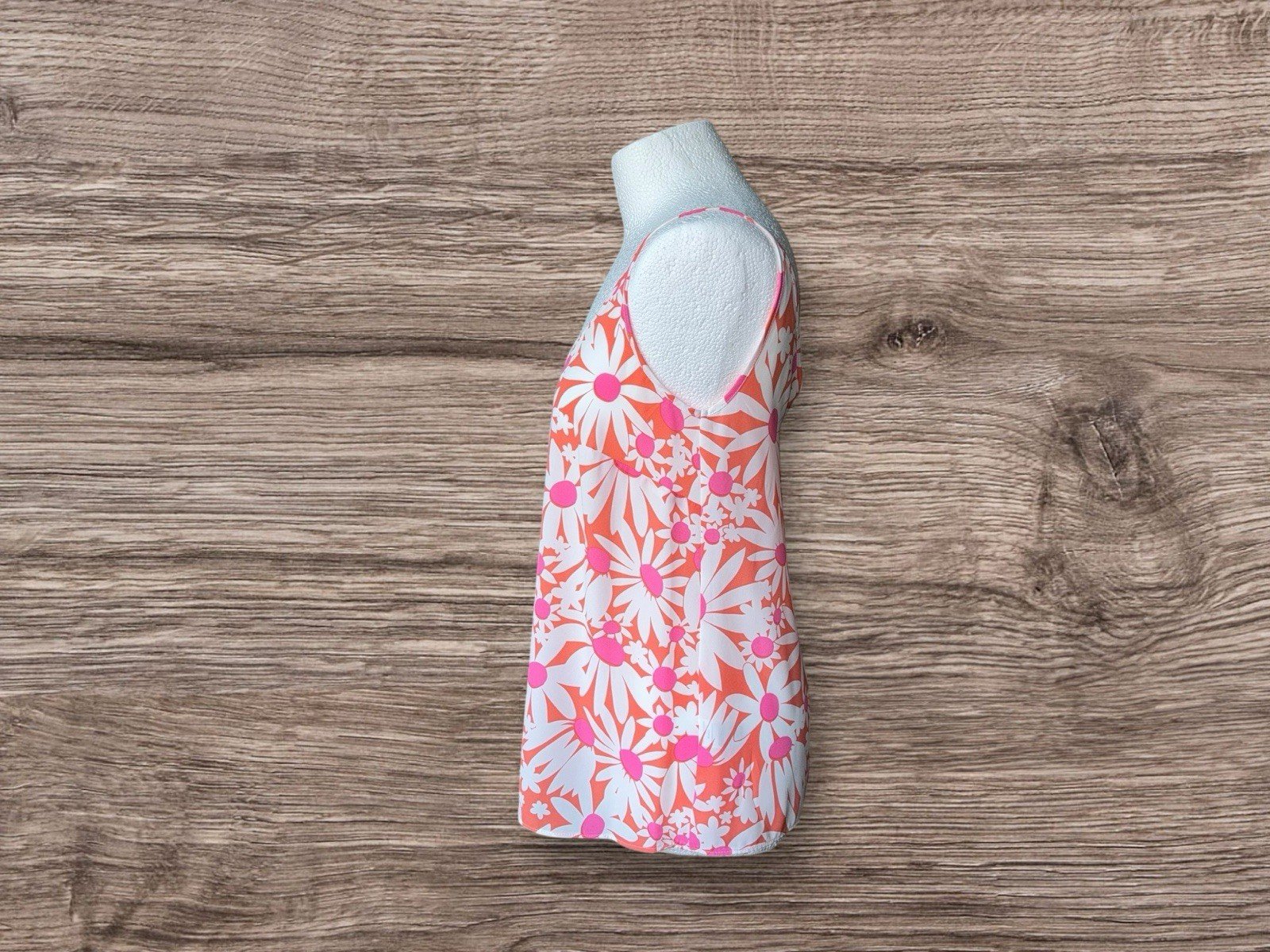 Papaya Floral Summer Fresh Cami Top Size 10