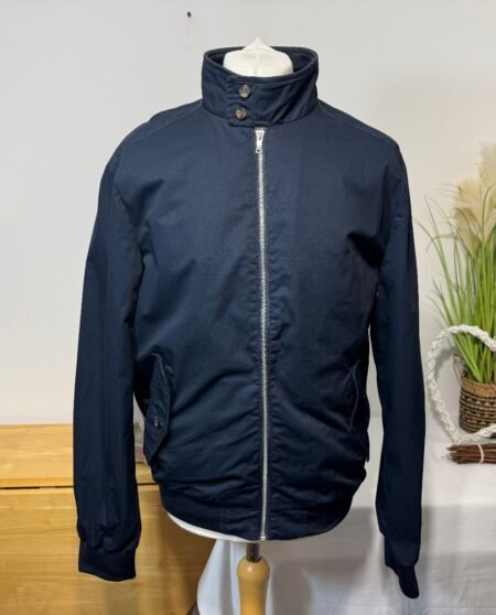 Primark Navy Lined Bomber Jacket Size L
