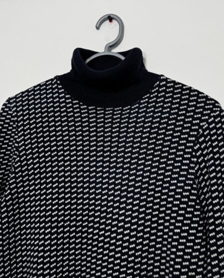Topman Turtle neck Pattern Acrylic Blend Jumper Size XS