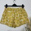 Zara Floral Lined Elasticated Waist Shorts Size S