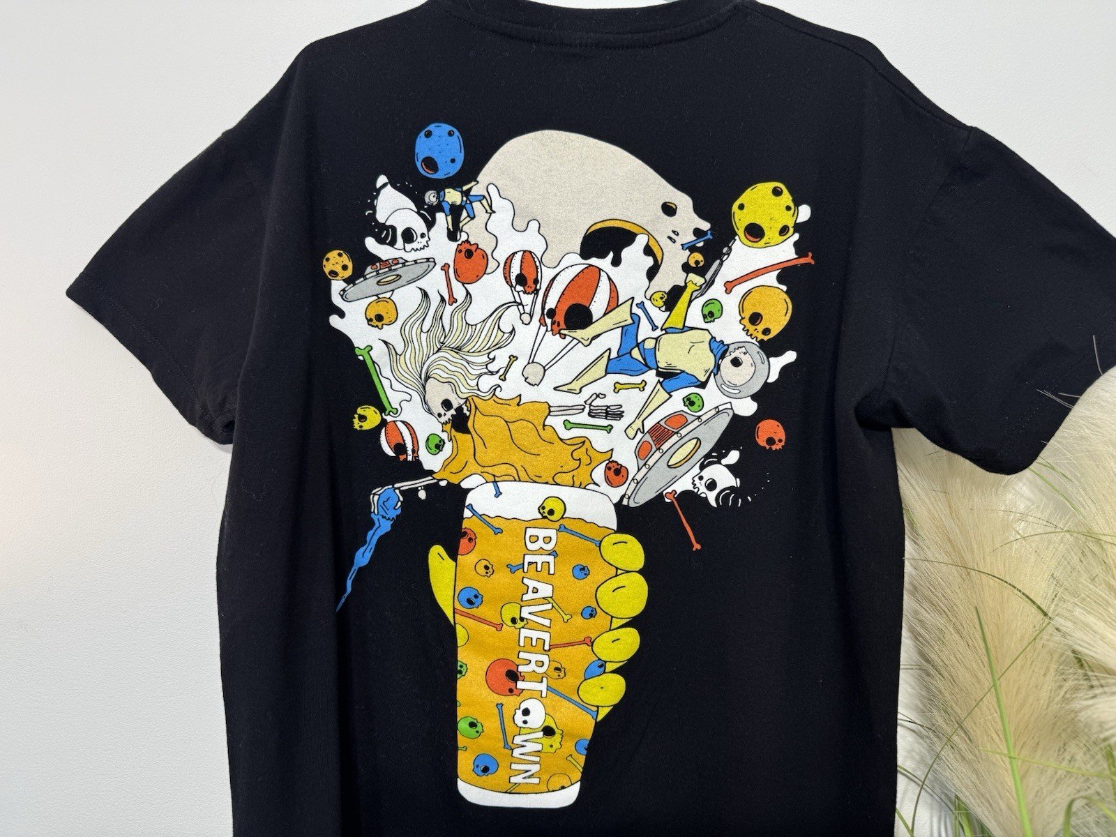 Beavertown Black Graphic Cotton T-Shirt