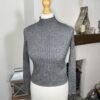 Bershka Ribbed High Neck Jumper Size 8