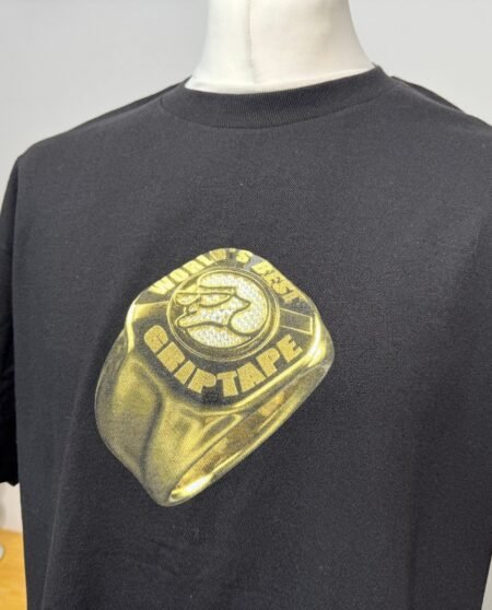 CLASSIC BLACK GRAPHIC T-SHIRT SIZE XL