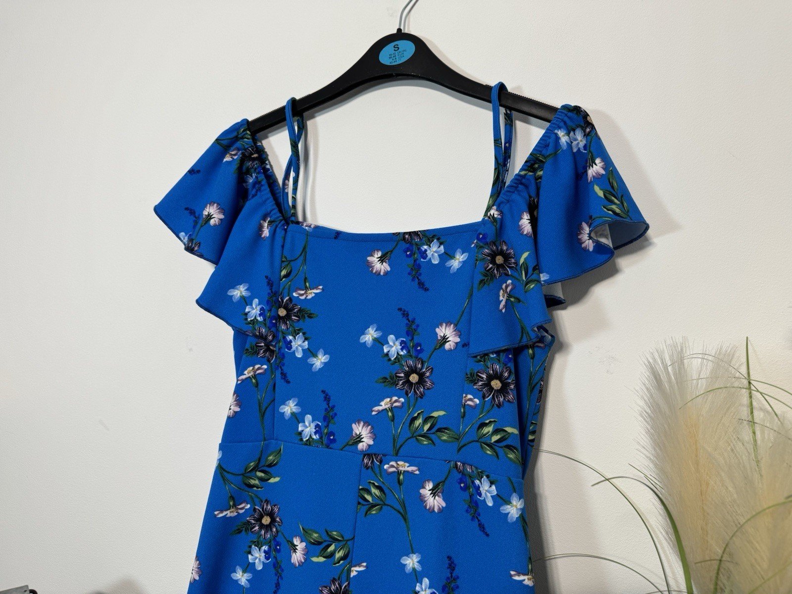 ENVY Floral Off The Shoulder & Straps Midi Dress Size 12