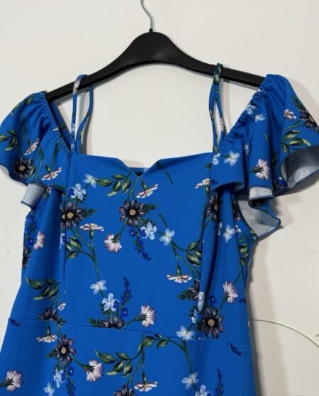 ENVY Floral Off The Shoulder & Straps Midi Dress Size 12