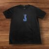 Earth Positive Black Short Sleeve T Shirt With Front/back Motif Size M