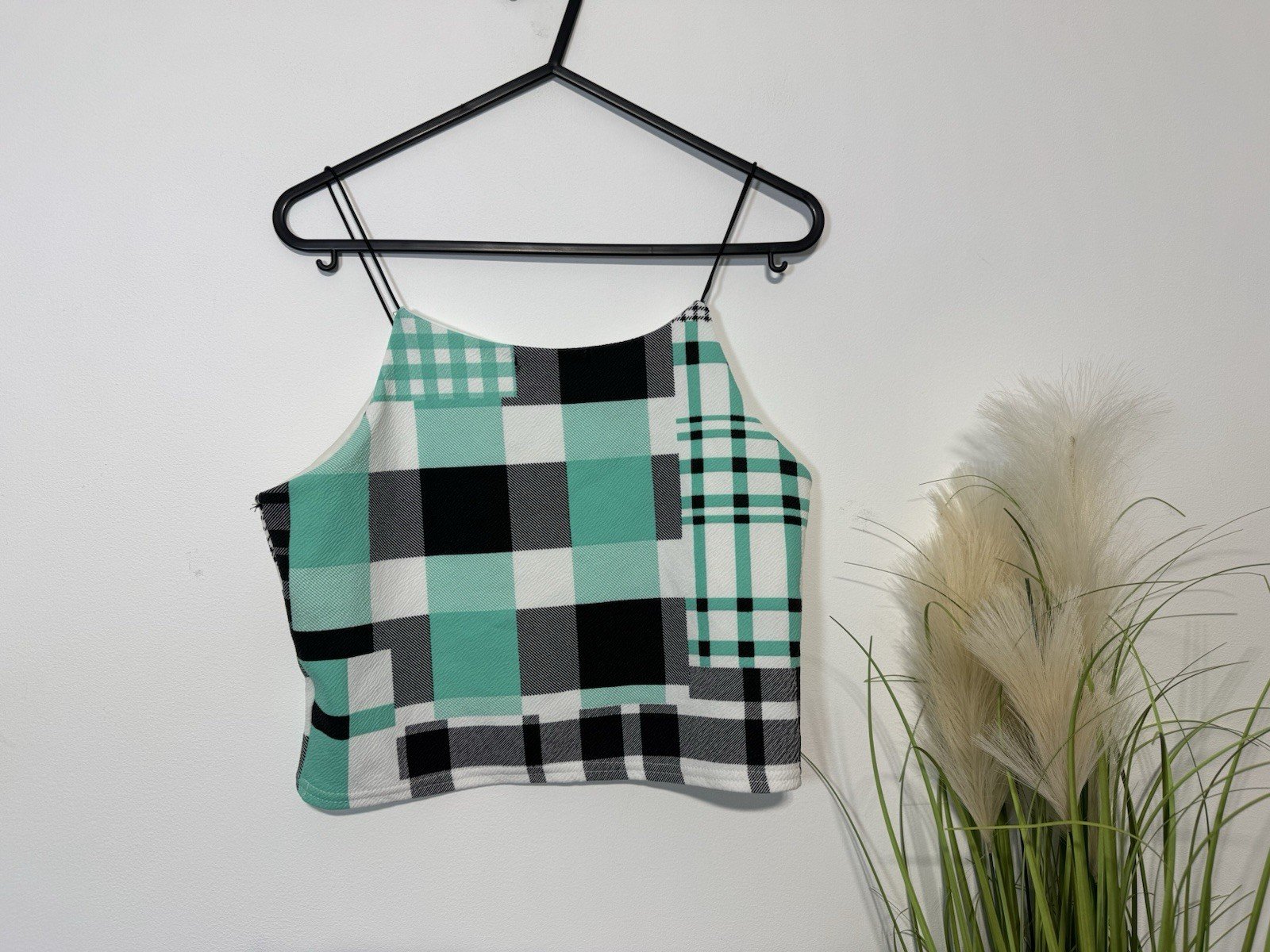 Geo Print Crop Cami Top Size 12