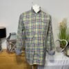 J.Hampton & Sons Check Premium Woven Cotton Long Sleeve Shirt Size M