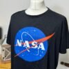 NASA Black graphic T-Shirt Size XL