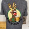 NEXT CHARCOAL FLECK CHRISTMAS GRAPHIC T-SHIRT M