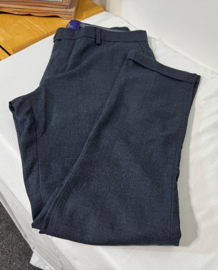 Next Navy Woven Chinos W34 L31