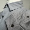 Next Silver Grey Super Soft Woven Long Sleeve Shirt Size 16 Yr Small adult
