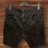 SMOG black Denim Shorts Zip And Button Close Pockets Size L