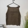 Taupe Waffle Knit Tank Top Size L