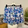 Tye-Dye Elasticated Waist Mesh Lined Swim Shorts Size M